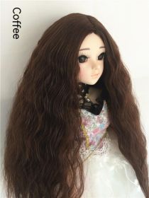 Small Cloth Salon Doll Wigs (Option: coffee-4 Points)