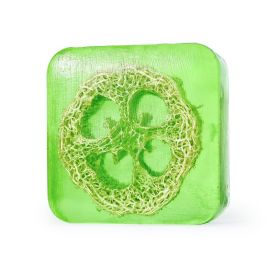 Transparent Handmade Plant Essential Oil Soap (Option: Luffa Aloe Bare Soap)