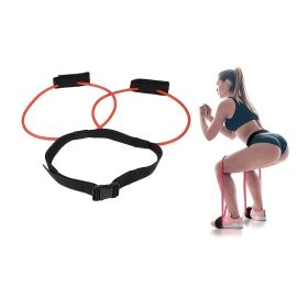 1pc Exercise Bounce Trainner; Slip-on Resistance Band For Home Fitness Training (Color: Yellow)