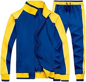 Women's 2 Pieces Tracksuits Casual Running Jogging Athletic Casual Outfits Full Zip Suit Gym Sports Sweatsuits (size: S)