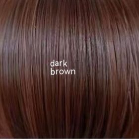 Women's Cosplay Front Lace Wig Sheath (Option: Dark Brown-12INCH)