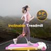 Under Desk Treadmill , Walking Treadmill 2 in 1 for Walking , Quiet and Powerful, Installation-Free