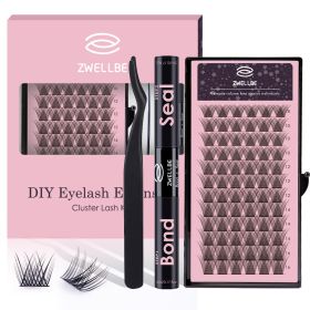 Lash Bond And Seal Glue Mascara Wand For DIY Eyelash (Option: Kit01)