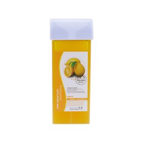 100g DEPILATORY Honey WAX Block WAX Strip DEPILATORY WAX Portable Test Roller (Option: Lemon)